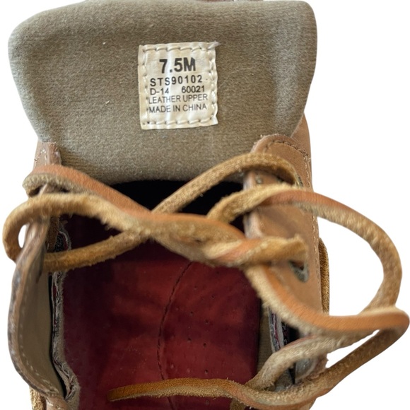 Women’s‎ Sperry Top Sider Boat Shoe 7.5 Leather Upper Floral Medallion Print - Picture 5 of 6